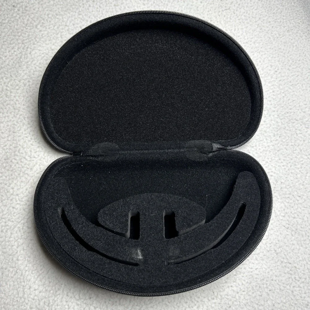 OAKLEY Sunglasses Case Hard Zippered Black Clamshell Flak Jacket‎ Lens Inserts - Picture 2 of 4